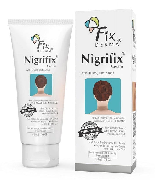 Fixderma Nigrifix Cream for Acanthosis Nigricans with Lactic Acid | Dermatologist Tested R