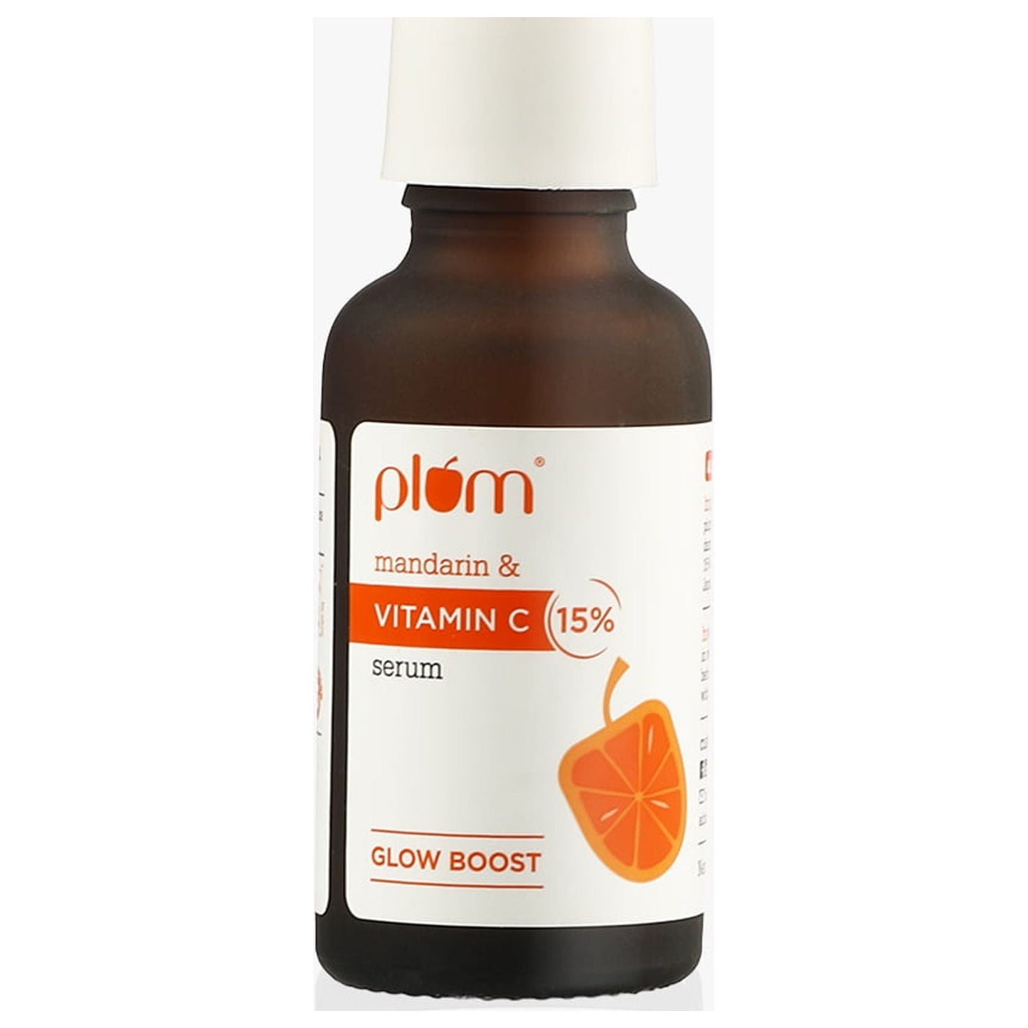 Plum 15% Vitamin C FaceSerum with Mandarin (30ml) | For Glowing Skin | With Pure Ethyl Asc