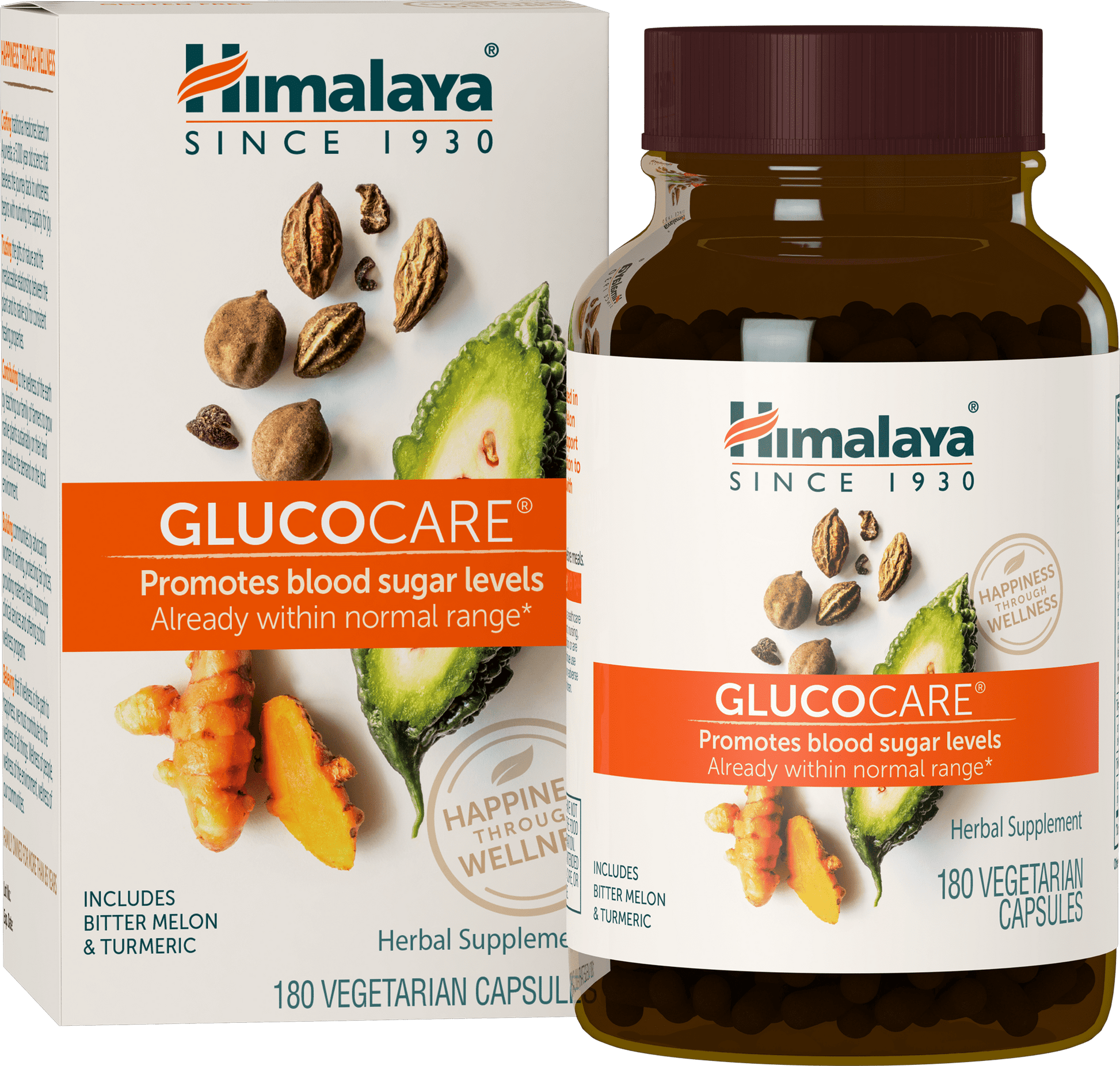 Himalaya GlucoCare Herbal Supplement, Metabolism Support, Pancreatic Support, Triphala, Bi