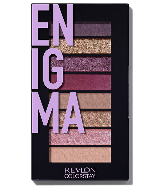 Revlon Colorstay Looks Book Eyeshadow Palette - Enigma: Highly Pigmented Matte & Metallic