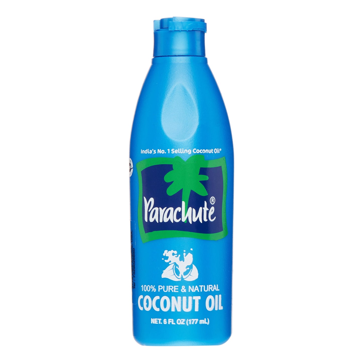 Parachute 100% Pure & Natural Coconut Oil, 6 Fl Oz