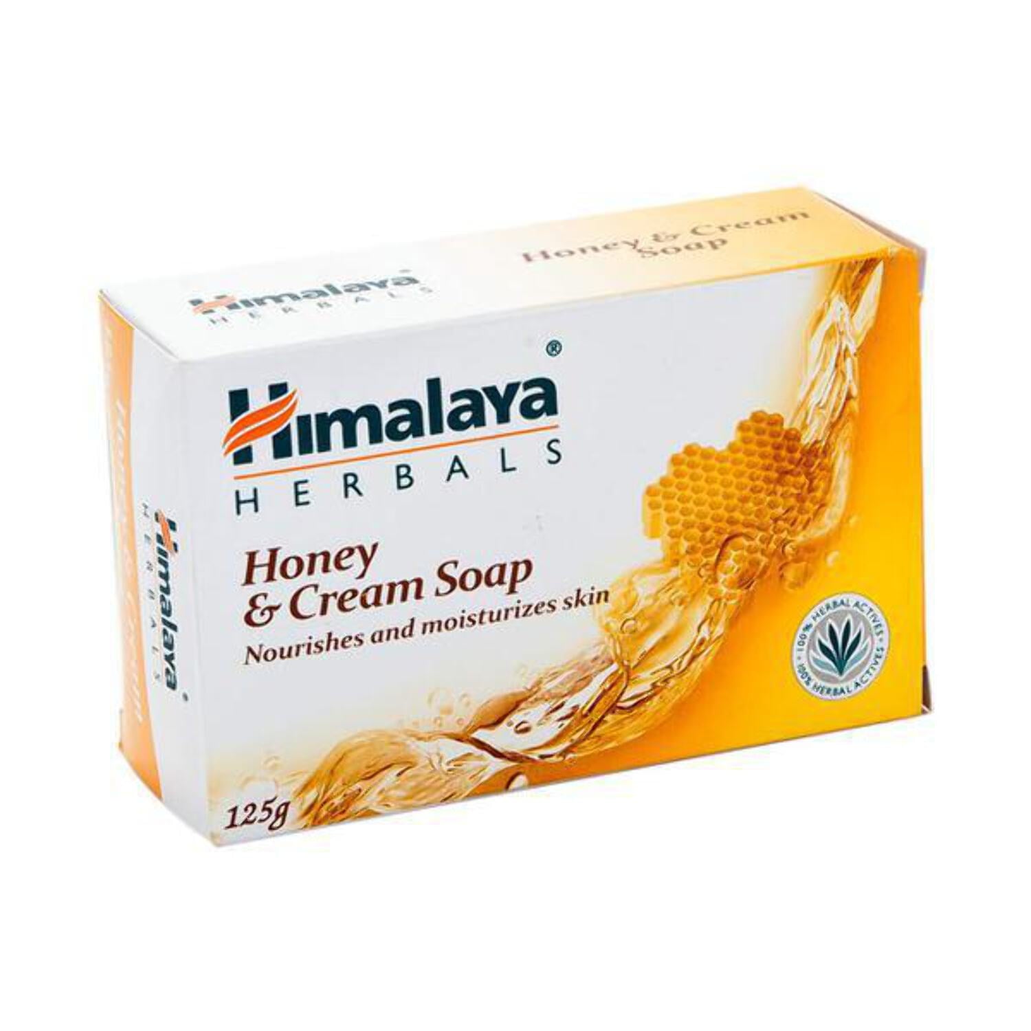 Himalaya Honey & Cream Soap Nourishes and Moisturizes Skin 125g (Pack of 3)