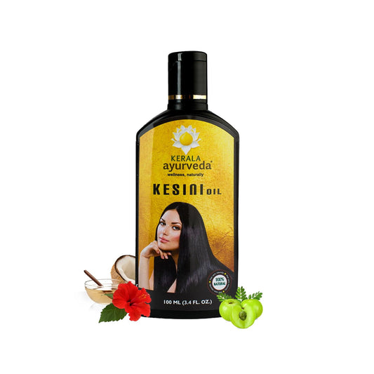 Kerala Ayurveda Kesini Oil - 100Ml | Ayurvedic Herbal Oil For Hair Growth | Helps Control