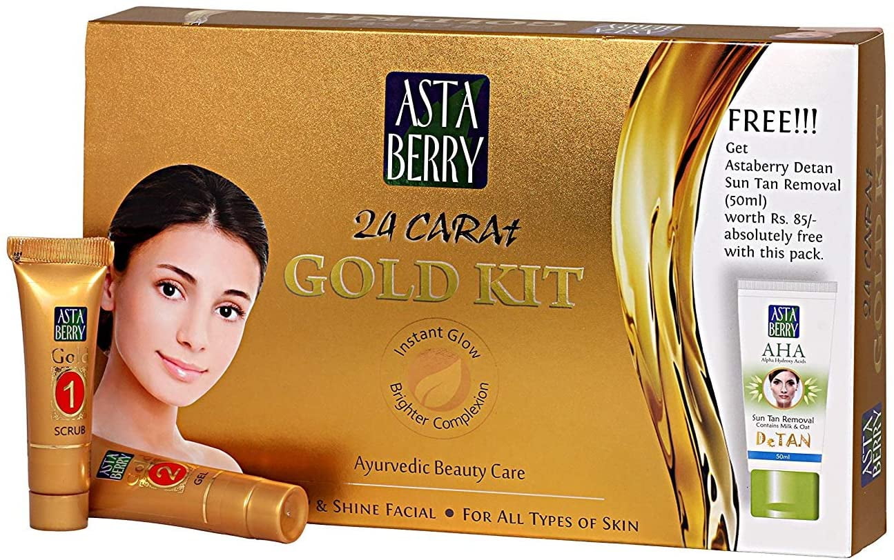 Bridal Astaberry Gold Facial Mini Kit