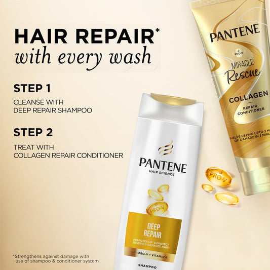 Pantene Advanced Hair Fall Solution Total Damage Care Shampoo, 340 ml