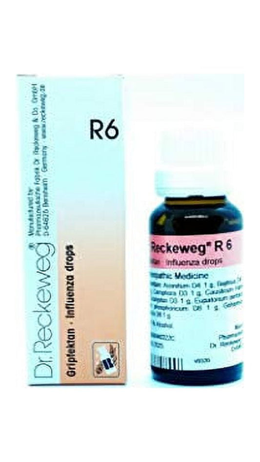 Dr.Reckeweg R6 Influenza Drops (22ml) Homeopathic Drop