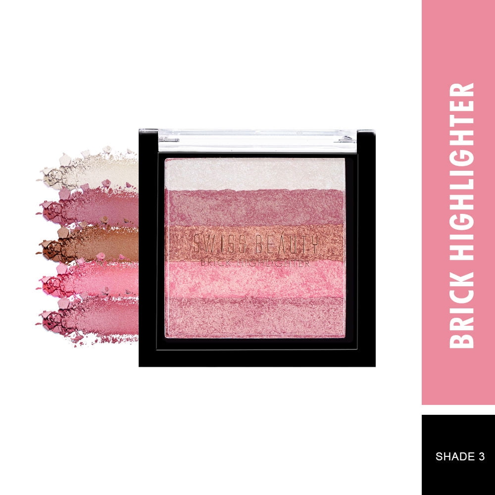 Swiss Beauty Brick Highlighter - 03