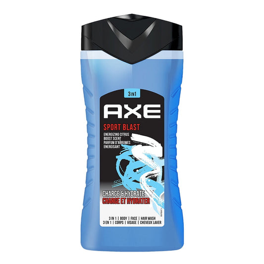 Axe Sports Blast 3 In 1 Body, Face & Hair Wash For Men 250ml