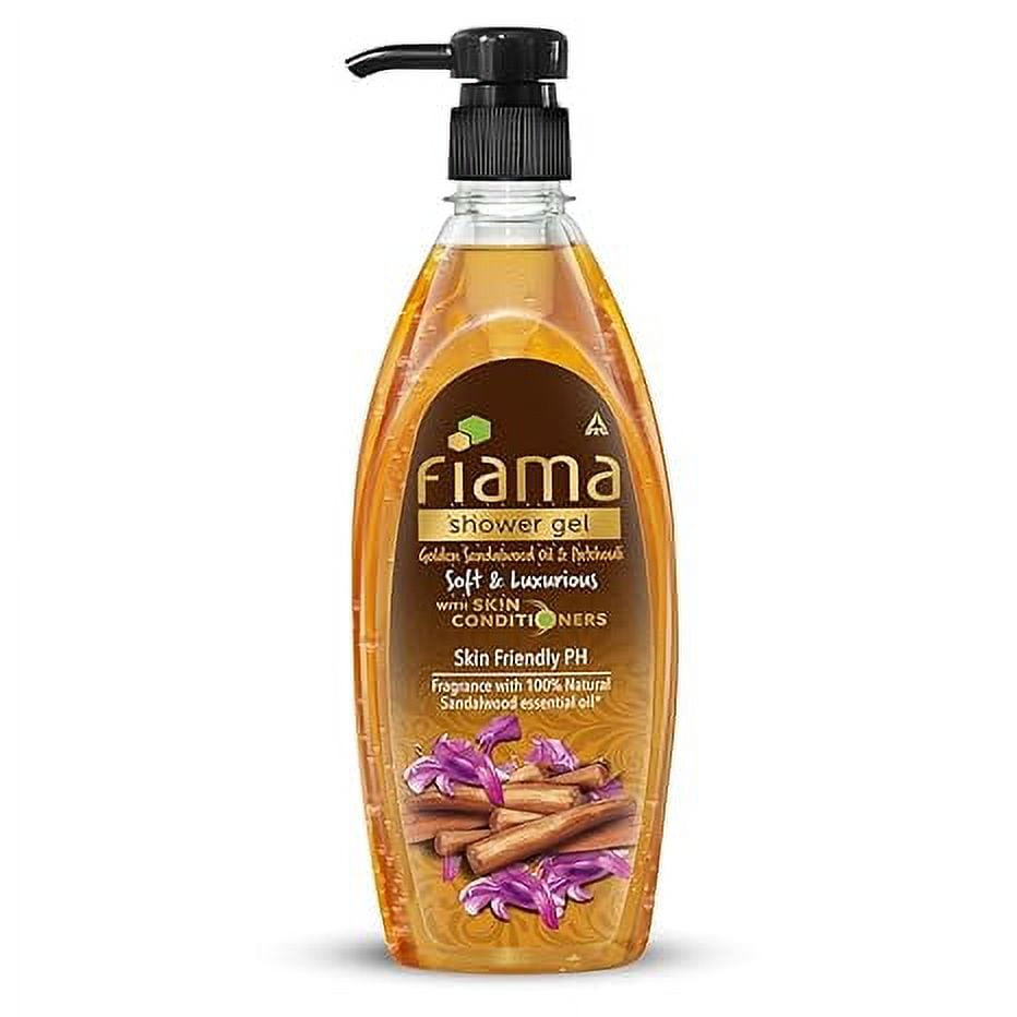 Fiama BodyWash Shower Gel Golden Sandalwood Oil and Patchouli, 500ml