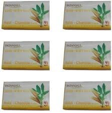 Patanjali Haldi Chandan Kanti Body Cleanser, 75 G pack of 10 pc