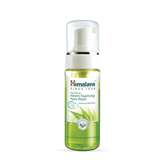 Himalaya Purifying Neem Foaming FaceWash With Neem And Turmeric For Oily Skin, 5.07 Oz (15