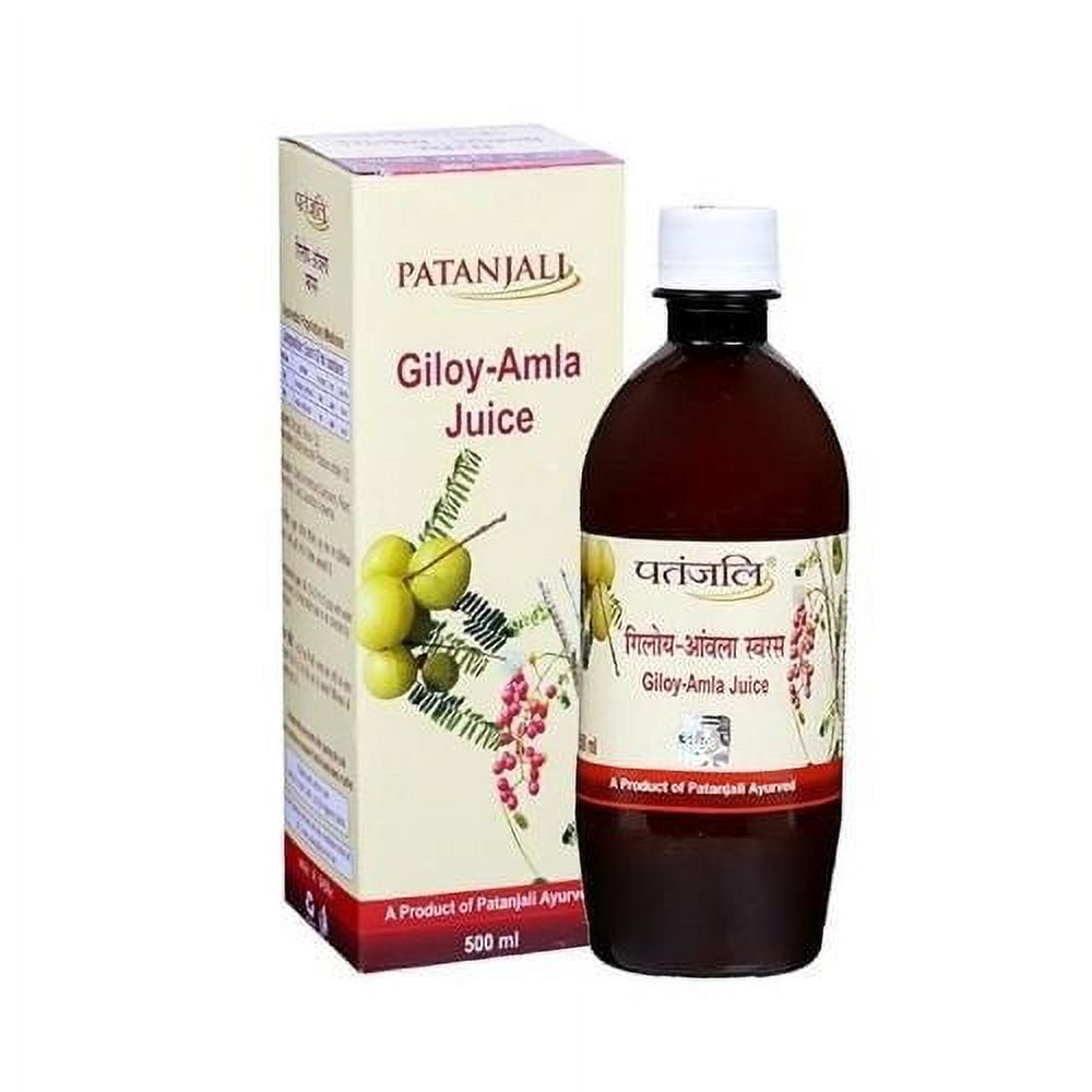 Patanjali Giloy-Amla Juice Immune Support 500ml (16.9oz)