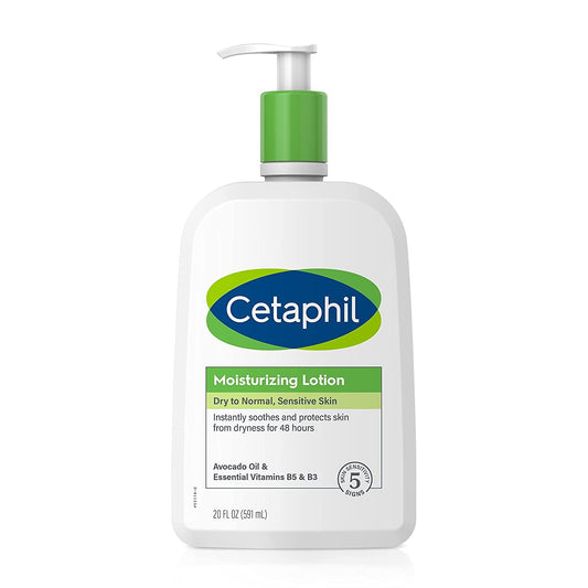 Cetaphil Moisturizing Lotion Dry Normal Sensitive Protects Skin 20 fl oz