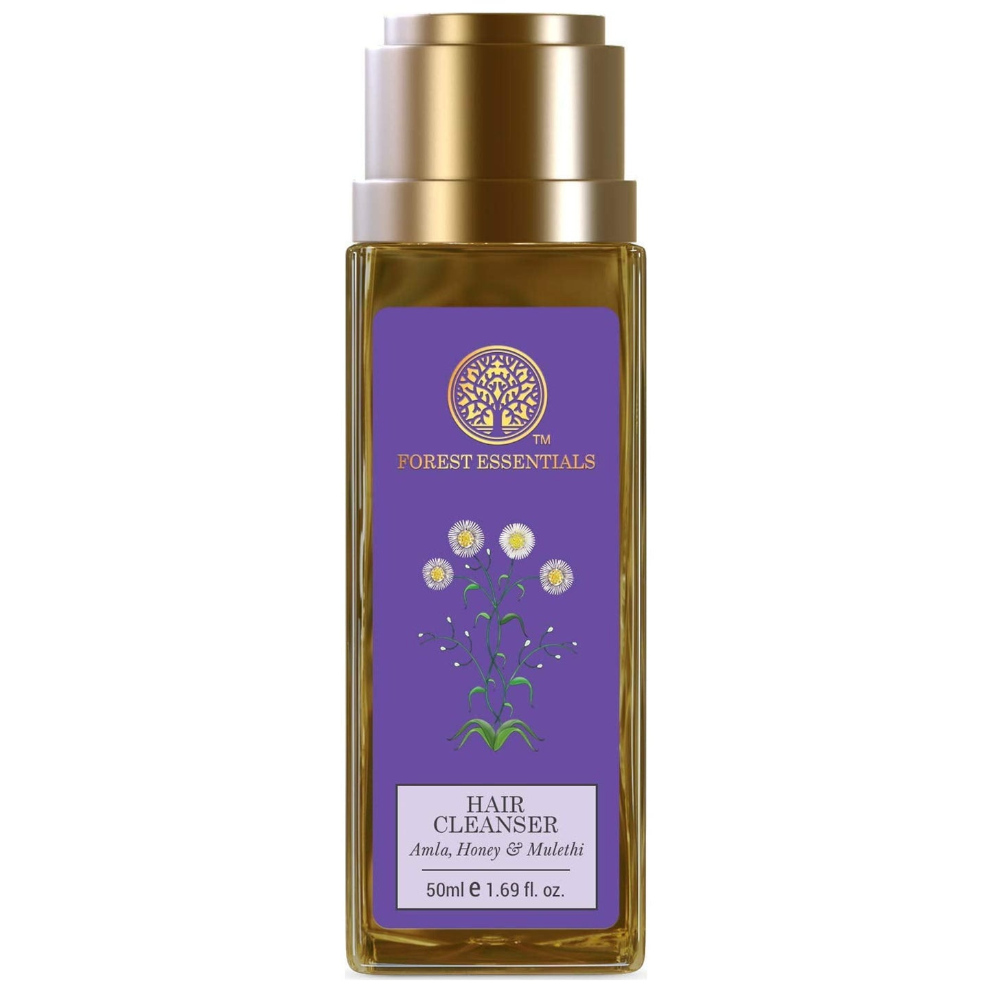 Forest Essentials Hair Cleanser Amla, Honey & Mulethi|Revives Shine & Lustre|Hair Shampoo