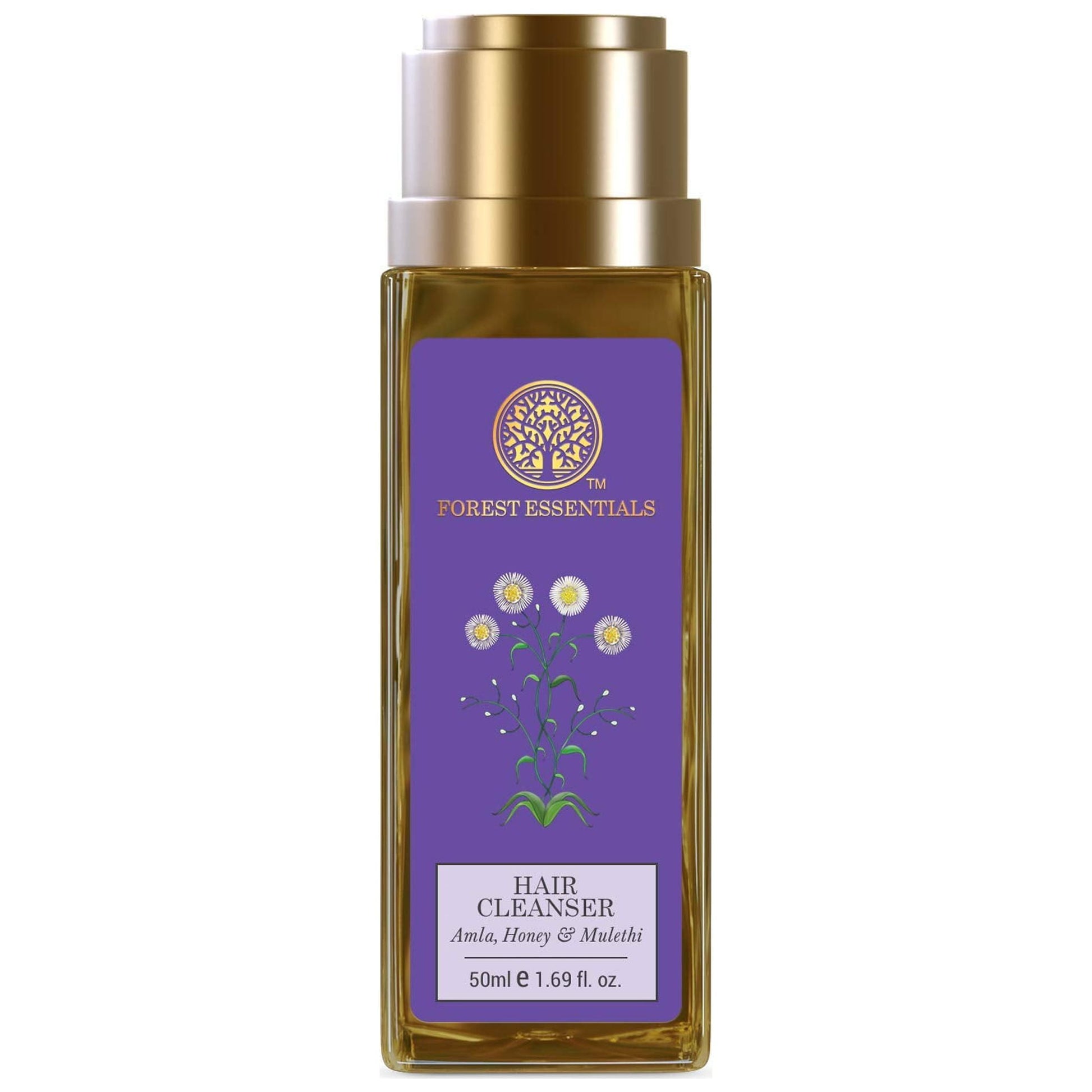 Forest Essentials Hair Cleanser Amla, Honey & Mulethi|Revives Shine & Lustre|Hair Shampoo