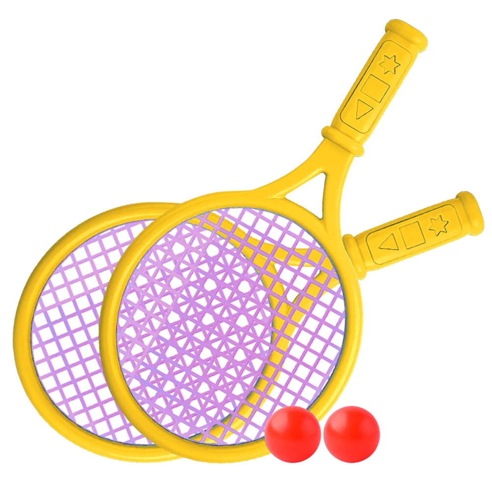 Kids Tennis Racquet Set Children Funny Tennis with Balls for Home Garden Beach Outdoor Sch