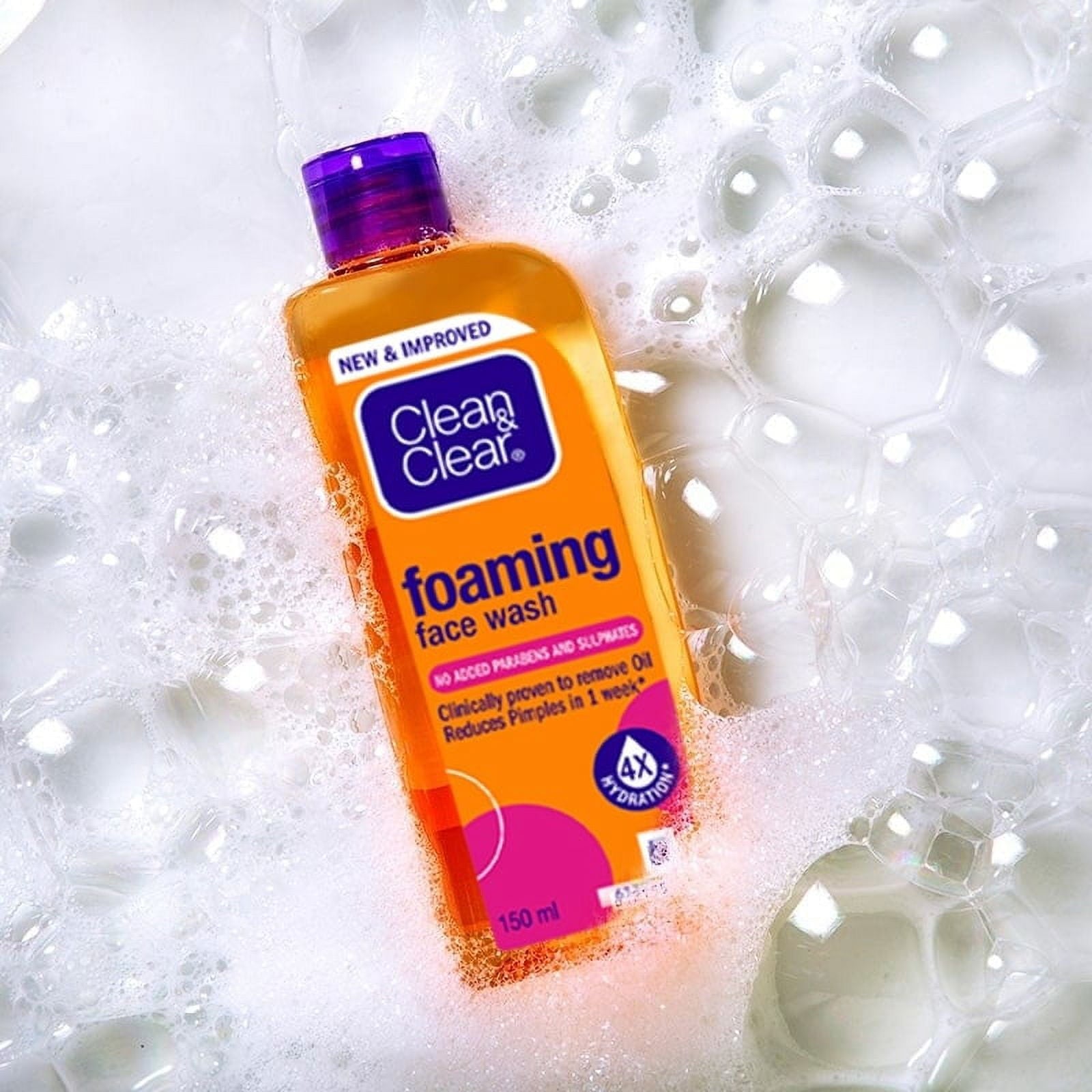 Clean & Clear Foaming FaceWash, 240ml