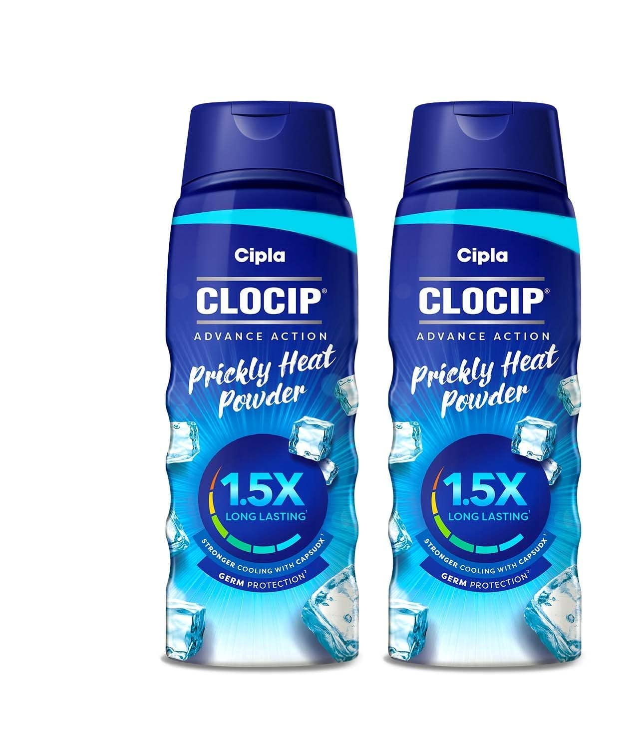 Cipla Clocip Advance Action Prickly Heat Powder (150g,