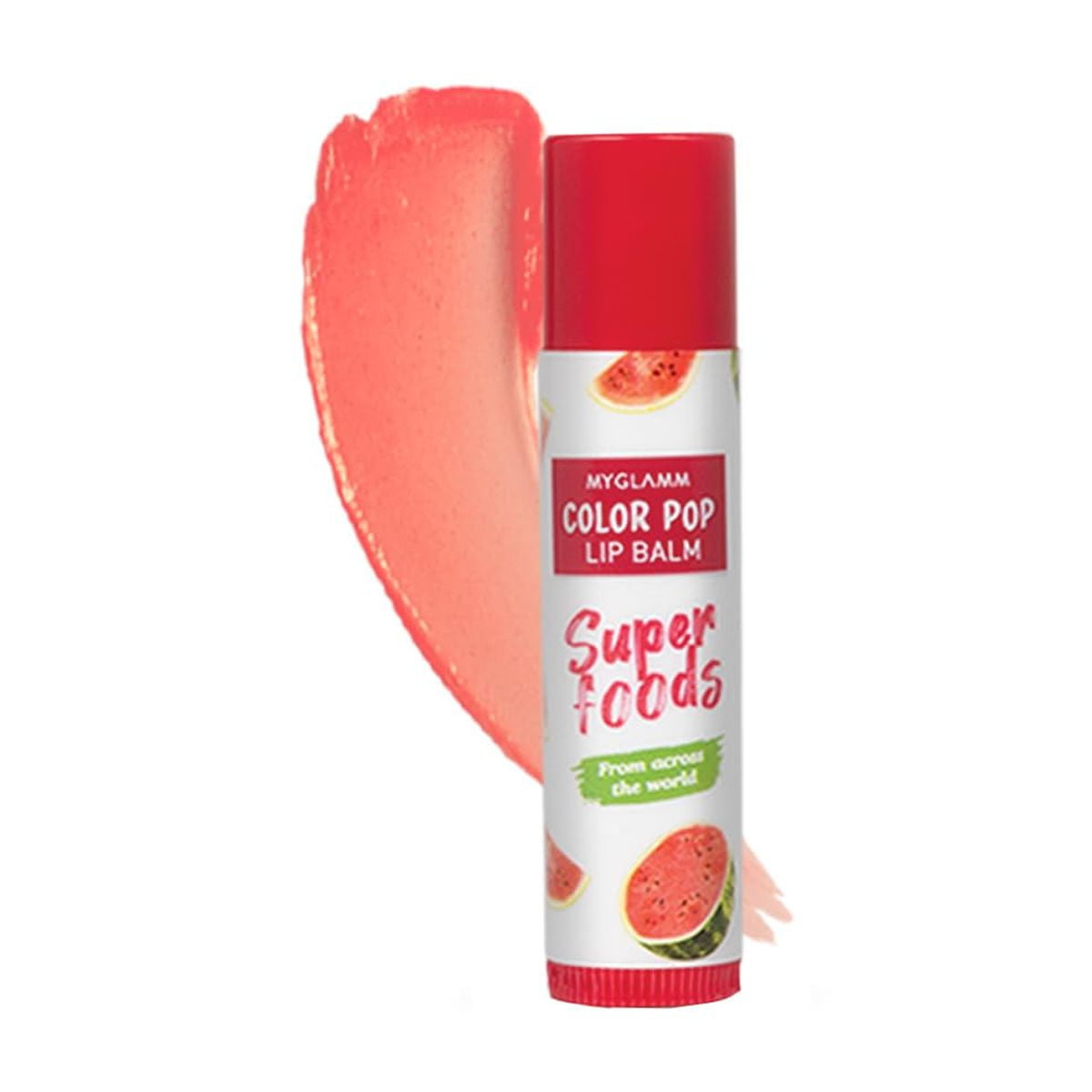 Myglamm Superfood Color Pop LipBalm-Berry-4.6Gm