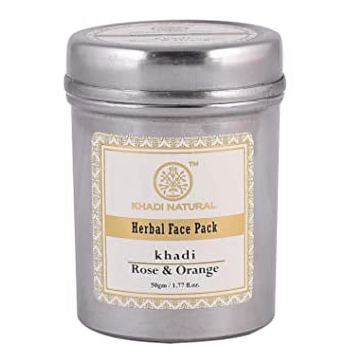 Khadi Natural Rose & Orange FacePack - 50 g