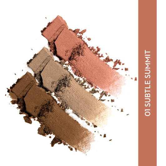Sugar Cosmetics Contour De Force Face Palette: 01 Subtle Summit