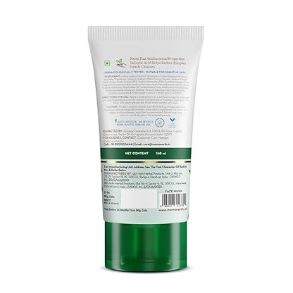 Mamaearth Pimple Clear Face Wash: Neem & Salicylic Acid, 150 ml