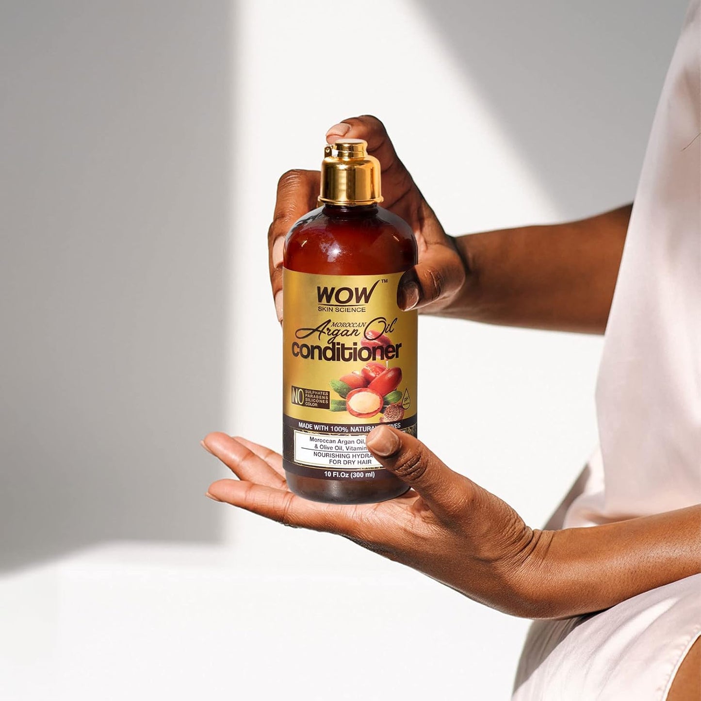 WOW Moroccan Argan Oil Hair Conditioner: 300 ml