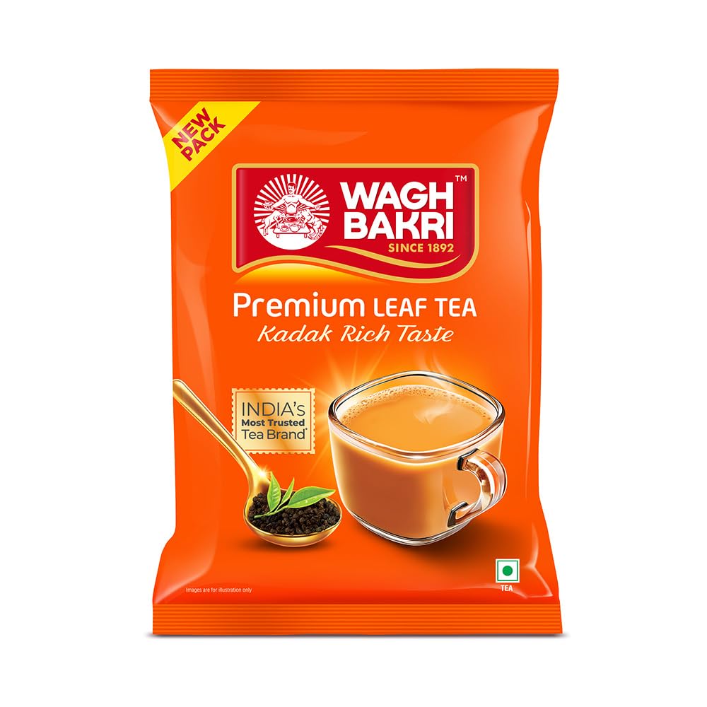 Wagh Bakri Strong & Refreshing Premium Leaf Tea Direct from India