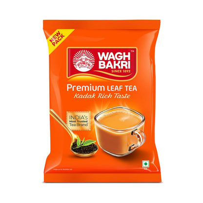 Wagh Bakri Strong & Refreshing Premium Leaf Tea Direct from India