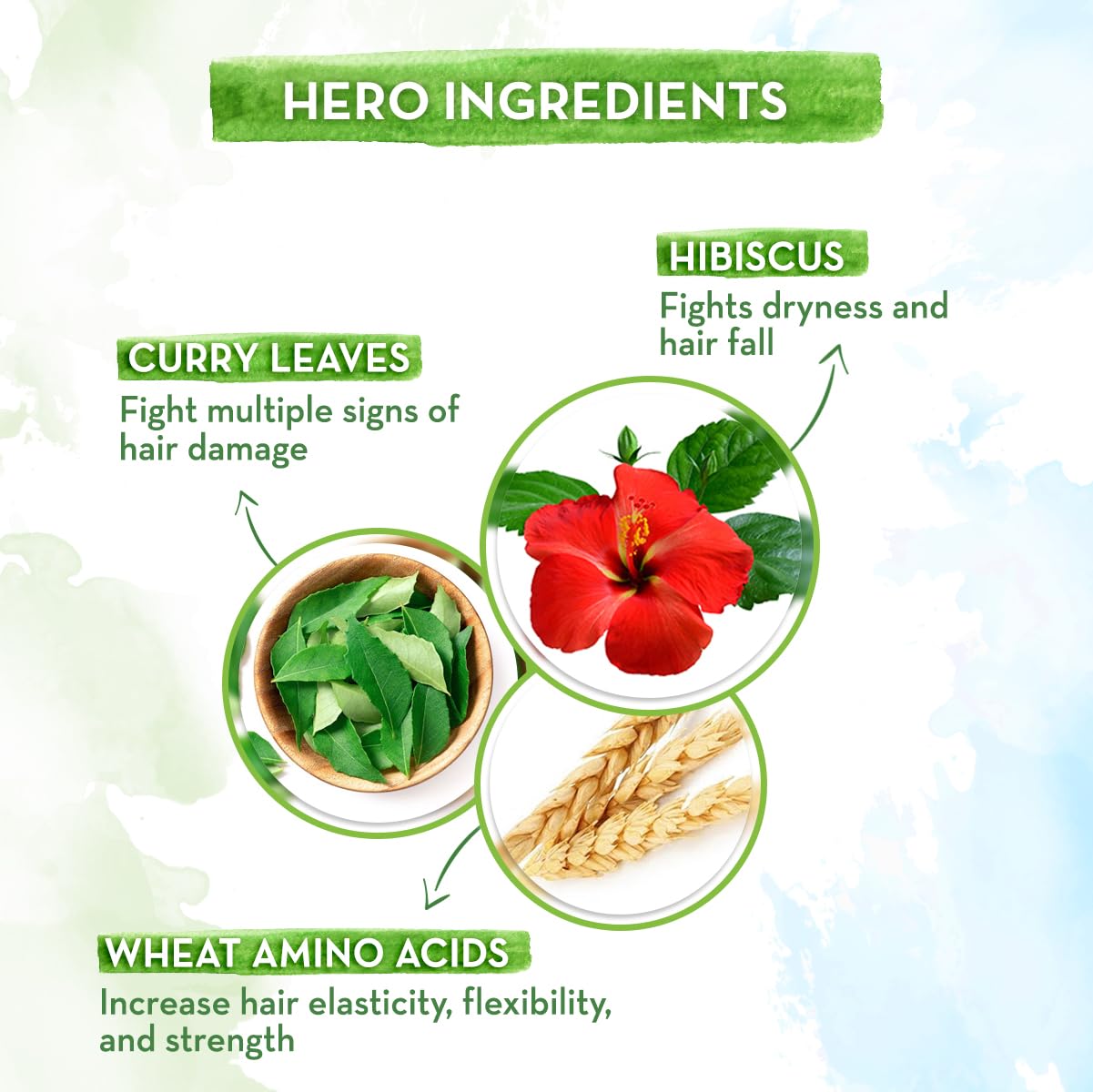 Mamaearth Hibiscus Damage Repair Shampoo: Hibiscus & Curry Leaves, 250 ml