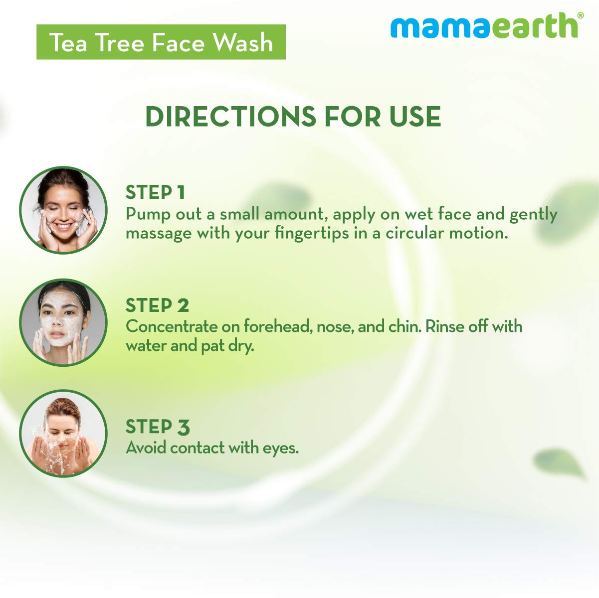 Mamaearth Tea Tree Face Wash: Neem, Acne & Pimples, 250 ml