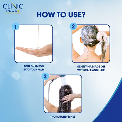 Clinic Plus Strong and Long Health Shampoo: 175 ml