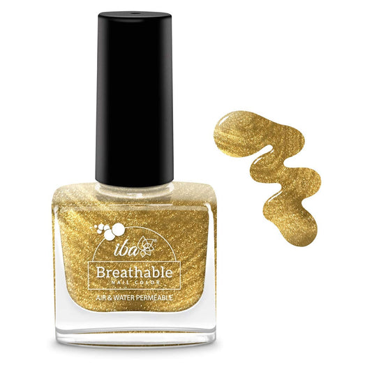 Iba Nail Color Polish: Breathable, B23 Gold