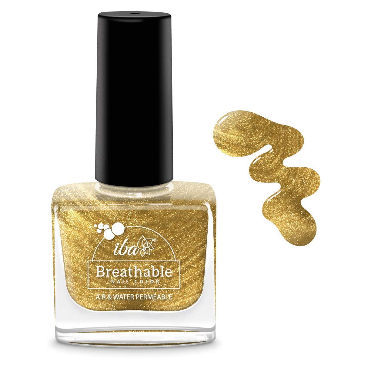 Iba Nail Color Polish: Breathable, B23 Gold