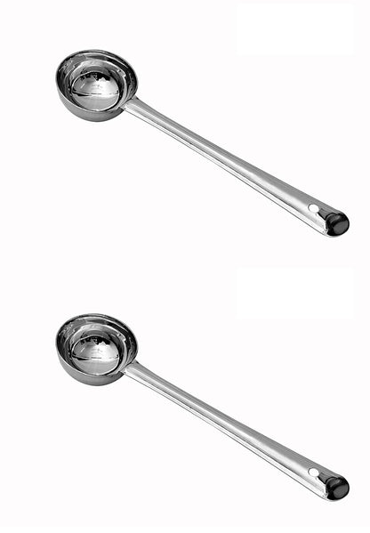 iKonbi Stainless Steel Deep Ladle Soup/Milk Ladle/Karchi Cooking and Serving Spoon for