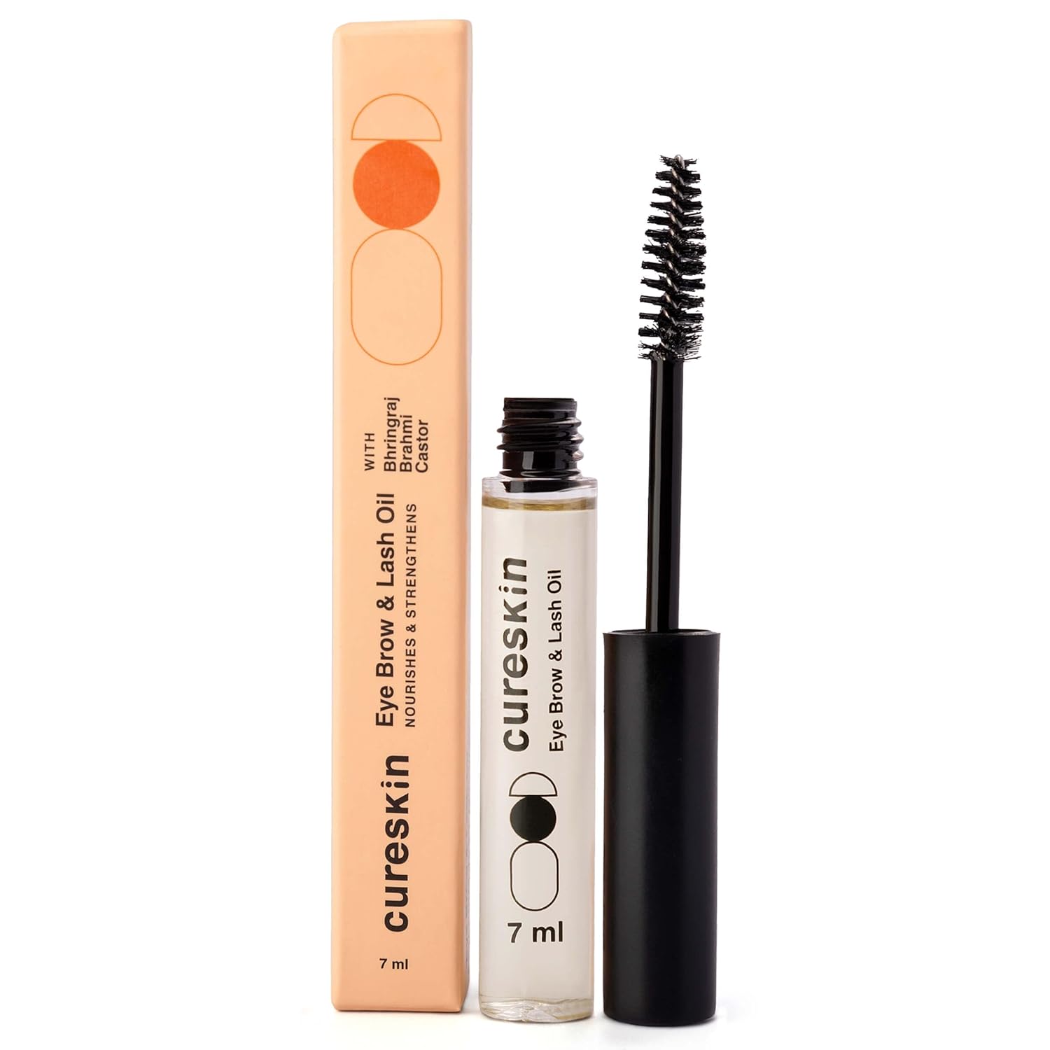 Cureskin Eye Brow & Lash Oil | Nourishes and Strengthens | Eyelash Growth Serum | Lash Ser