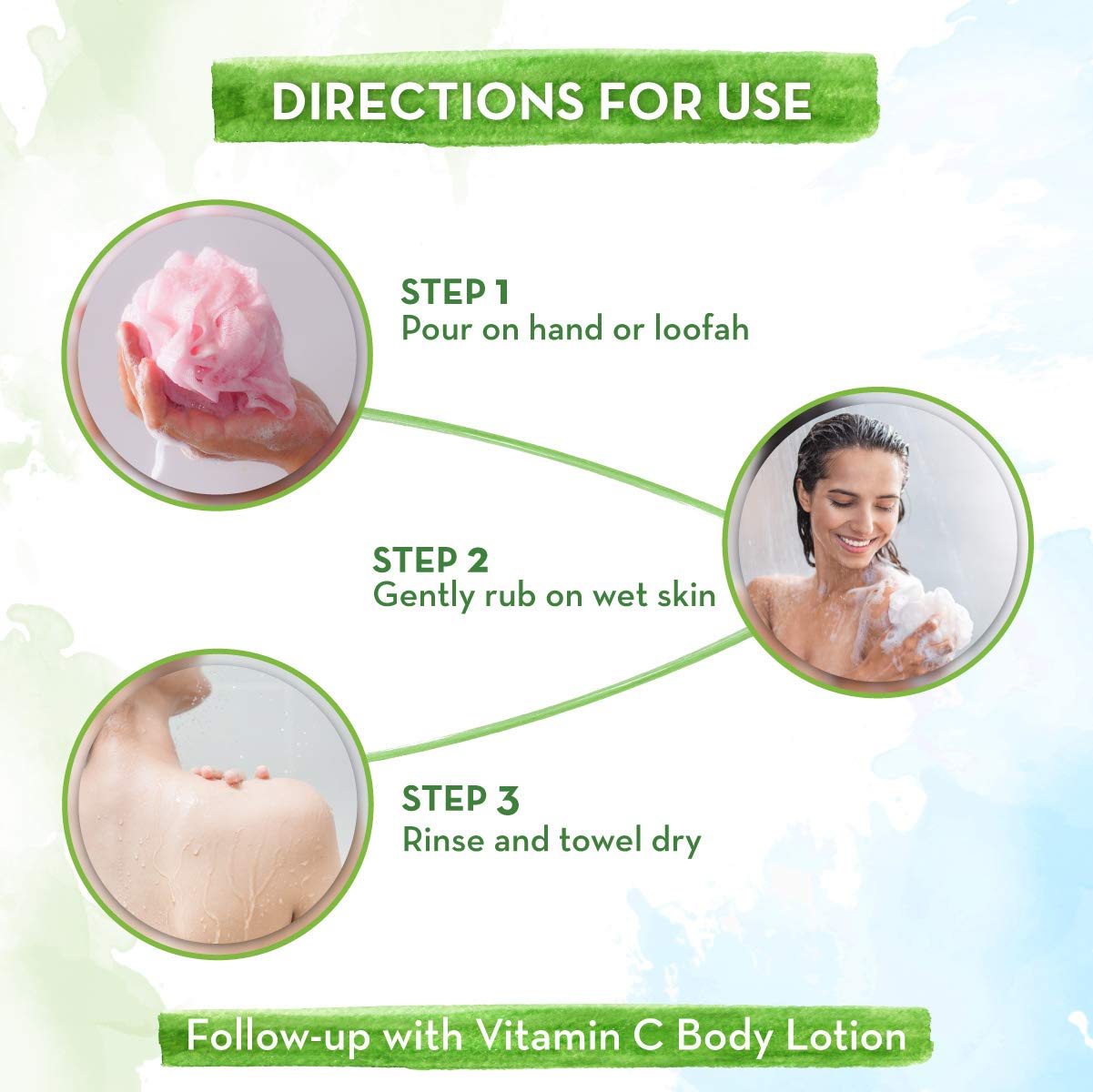 Mamaearth Vitamin C Body Wash: Vitamin C & Honey, 300 ml