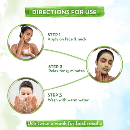 Mamaearth Ubtan Face Pack Mask: Saffron, Turmeric & Apricot Oil, 100 ml