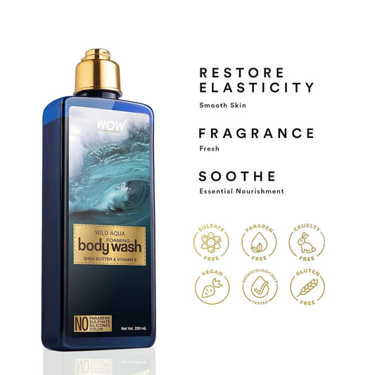 WOW Wild Aqua Foaming Body Wash: 250 ml