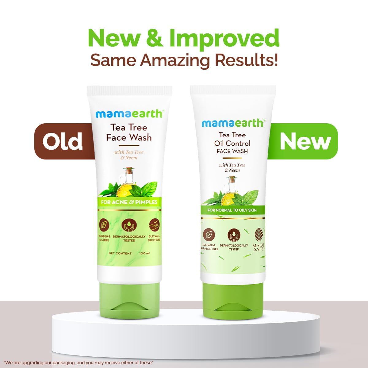 Mamaearth Tea Tree Face Wash: Acne & Pimples, 100 ml