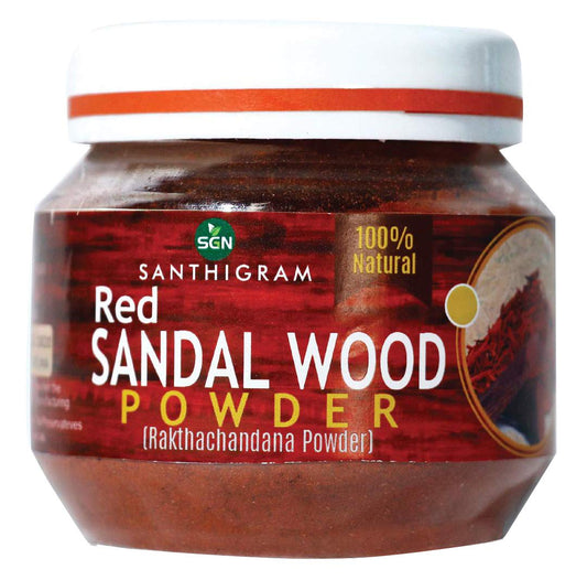 Santhigram Natural Ayurvedic Red Sandal Wood powder-150g (Raktha Chandan)
