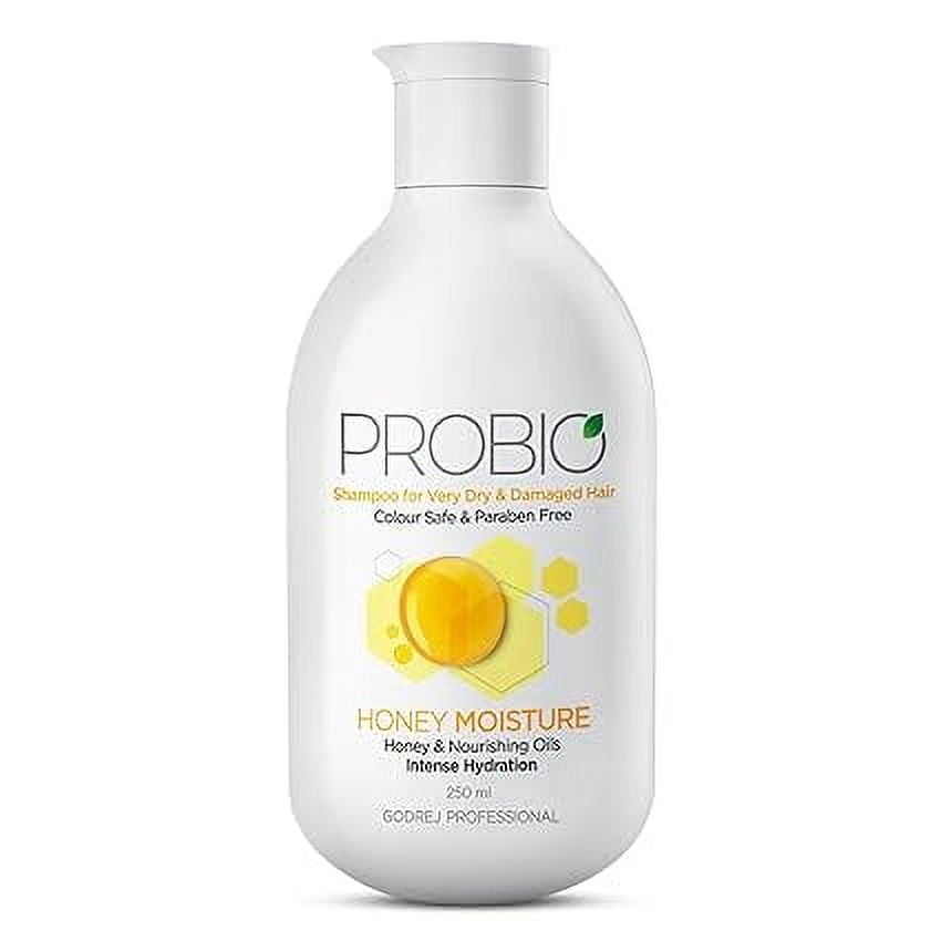 Godrej Professional Probio Honey Moisture Shampoo For Dry & Damaged Hair (250ml)