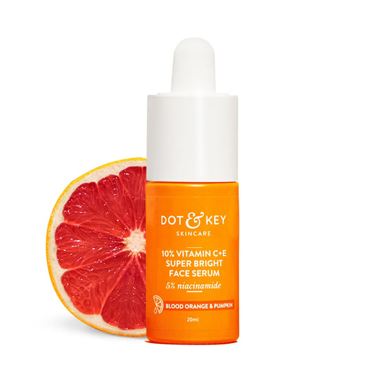 Dot & Key 10% Vitamin C + E, 5% Niacinamide Serum | Vitamin C Serum For Glowing Skin | Fad