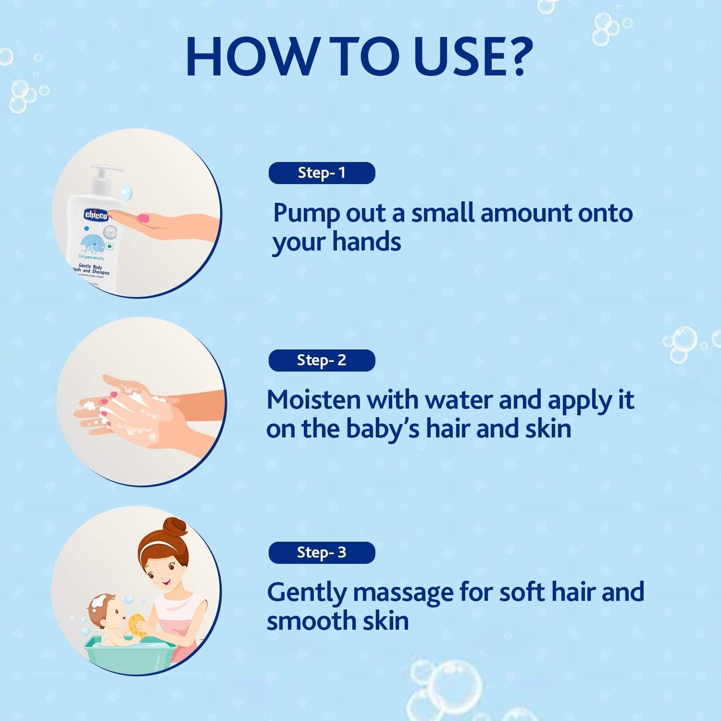 Chicco Gentle Body Wash & Shampoo: 500 ml