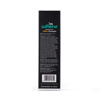 mCaffeine Sulfate Free Shampoo: Coffee, Protein & Argan Oil, 250 ml