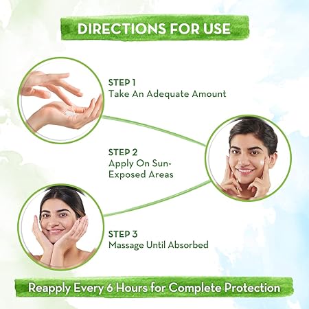 Mamaearth Daily Sunscreen: SPF 50 PA+++, Vitamin C & Turmeric, 20 g