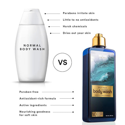 WOW Wild Aqua Foaming Body Wash: 250 ml