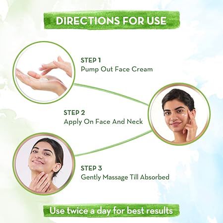 Mamaearth Bye Bye Face Cream for Women: Green Tea & Collagen, 30 g