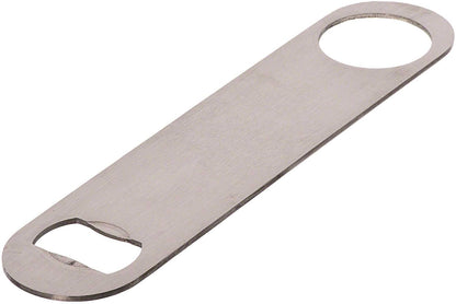 iKonbi 4 pcs bar Set - ice Tong, peg Measure, Bottle Opener, Strainer