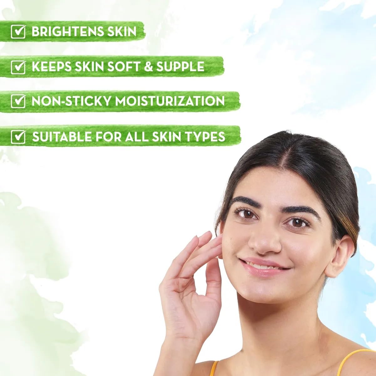 Mamaearth Ubtan Oil-Free Face Moisturizer: Turmeric & Saffron, 80 ml